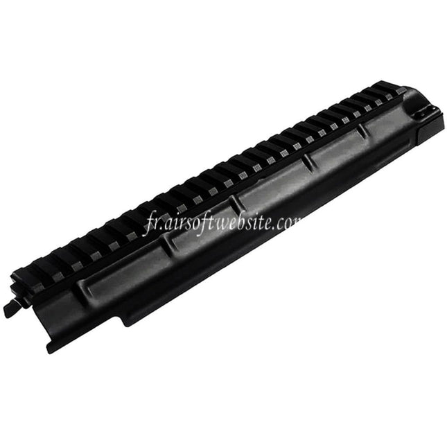 CYMA 297mm Top Rail Haut Boîtier Couverture Convient pour CYMA Tokyo Marui SVD Série AEG Fusil Airsoft Noir