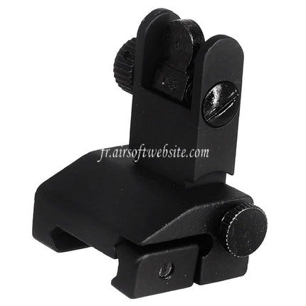 CYMA Metal Foldable Front Sight Fits 20mm 1913 Picatinny Rail M4 M16 AEG Airsoft Rifle