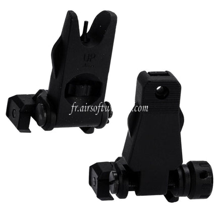 APS New Hawk Rabattable Guidon Hausse Convient pour 20mm 1913 Picatinny Rail M4 M16 AEG Fusil Airsoft