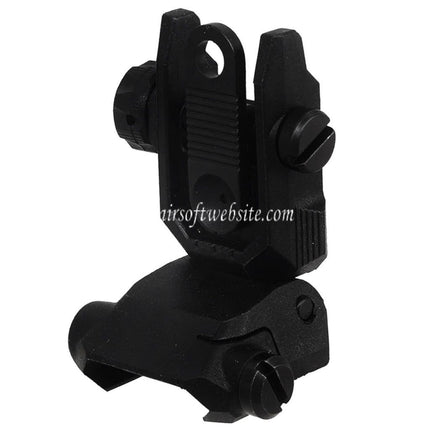 CYMA Enhanced Polymer KRISS Vector Style Klappvisier passend für 20mm 1913 Picatinny Schiene AEG Airsoft Gewehr