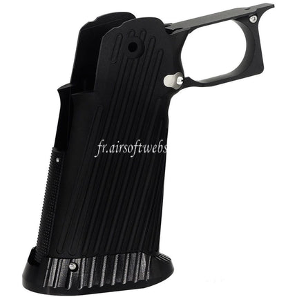 5KU CNC Aluminum Poignée Type-2 Convient pour Tokyo Marui Hi-Capa 5.1 4.3 Série GBB Pistolets Airsoft