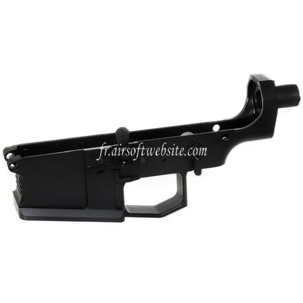 CYMA Bas Métal Boîtier Convient pour CYMA Platinum CM098 SR25 QBS Série AEG Fusil Airsoft Noir