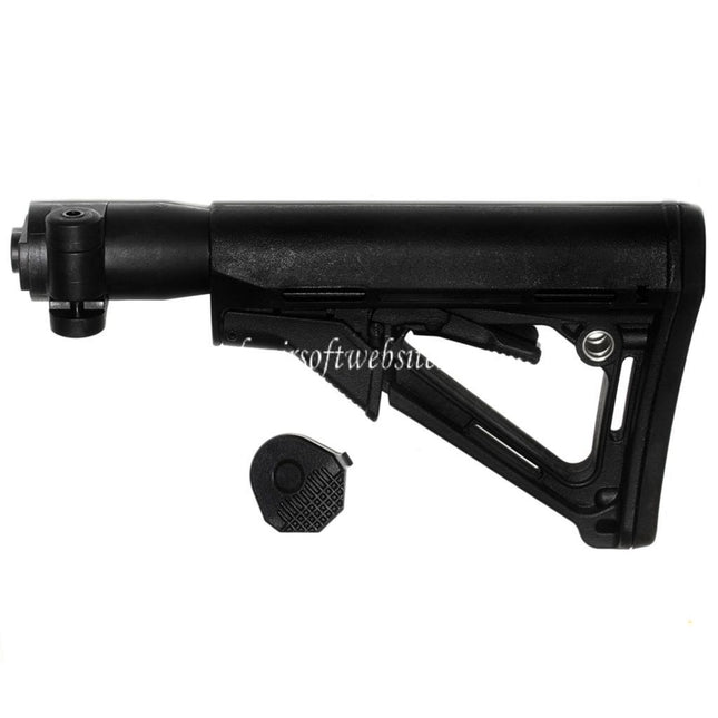 CYMA 6-Positions CTR Style Rétractable Pliable Crosse Convient pour CYMA CM076 AK74 Série AEG Fusil Airsoft Noir