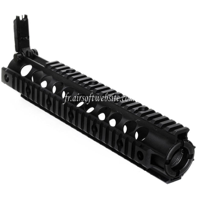 CYMA 273mm SR16 URX II RAS Garde-Main 4-Côtés Rail System Convient pour CYMA Tokyo Marui M4 M16 Série AEG Fusil Airsoft