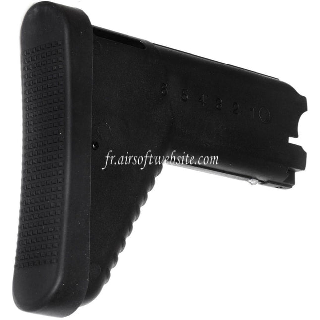 CYMA 180mm Polymère Rétractable Butt Crosse Convient pour CYMA Cybergun SCAR Série AEG Fusil Airsoft Noir