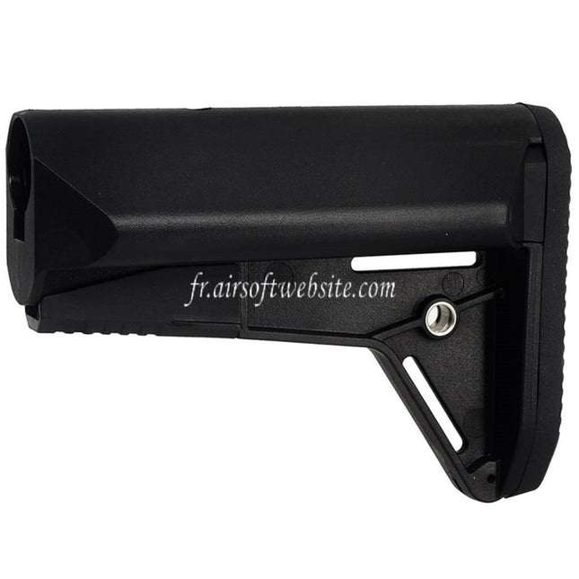 CYMA Enhanced Polymère Crane Crosse Convient pour CYMA AR47 M4 Série AEG Fusil Airsoft Noir