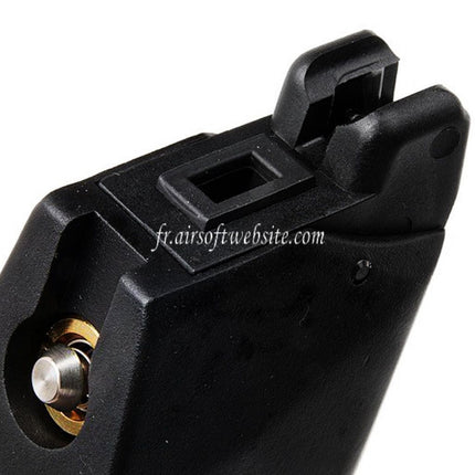 Action Army 50 Billes Gaz Chargeur Long Type Convient pour AAP-01 G17 G18C G34 G35 G-Série GBB Pistolet Airsoft Noir