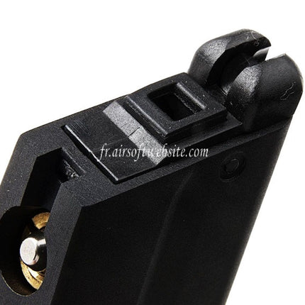 ASG 50 Billes Gaz Chargeur Convient pour ASG B&T USW A1 CZ-75 SP-01 Shadow 2 Série GBB Pistolet Airsoft Noir