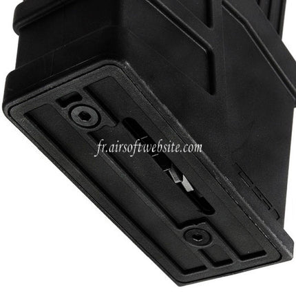 CSI AIRSOFT 225 Kugeln Polymer Hi-Cap Magazin Passend für CSI XR-5 Serie AEG Gewehr Schwarz