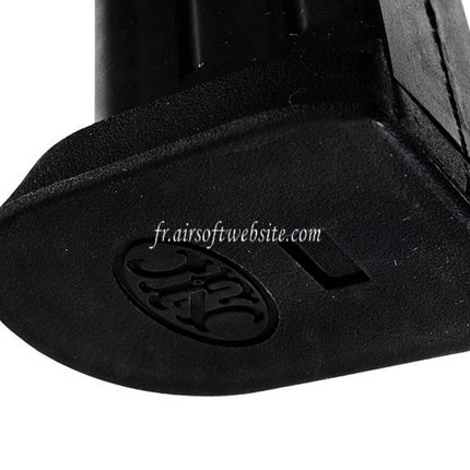 VFC 25 BB Gas Magazin Passend für Cybergun FN Herstal FNS-9 Serie GBB Airsoft Pistole Schwarz