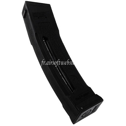 G&G 130 Schuss Mid-Cap Magazin Passend für G&G PCC45 MXC9 Serie AEG SMG Airsoft Gewehr Schwarz