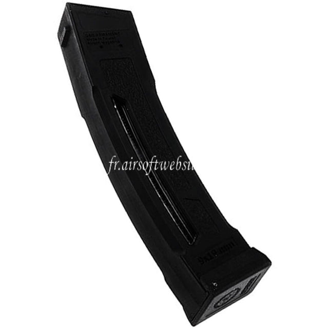 G&G 130 Billes Mid-Cap Chargeur Convient pour G&G PCC45 MXC9 Série AEG SMG Fusil Airsoft Noir