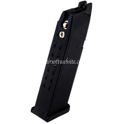 KRYTAC 24 Billes Gaz Chargeur Convient pour SilencieuxCo MAXIM 9 AAP-01 G17 G18C G34 G35 G-Série GBB Pistolet Airsoft Noir