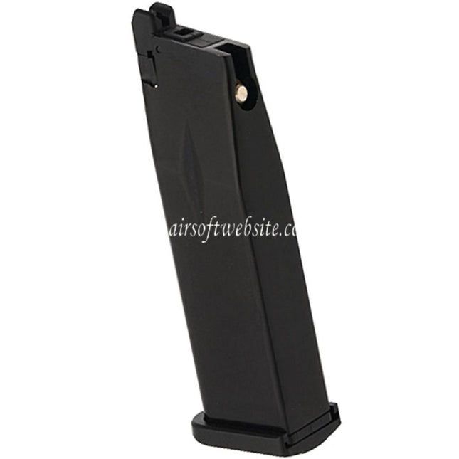 KJ WORKS 28 Billes Gaz Chargeure KP-05 KP-06 KP-08 KP-11 Convient pour Hi-Capa Série GBB Pistolet Airsoft Noir