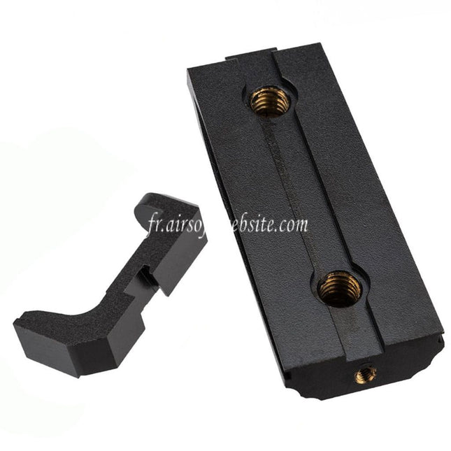 EMG Licensed SAI Heavy Backstrap und Magazinlöser passend für SAI BLU COMPACT GBB Airsoft Pistole