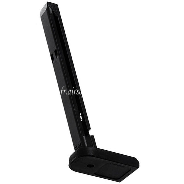 Gun Heaven 11 Billes Co2 Chargeur Convient pour Umarex Elite Force Gun Heaven G22 Fixed Slide Co2 Pistolet Airsoft Noir