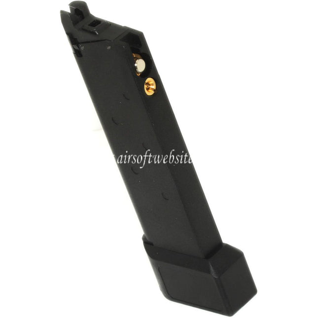 VFC 20 Billes Gaz Chargeur Convient pour VFC 1911 UC / Kimber Ultra Carry Série GBB Pistolet Airsoft Noir