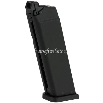 KJ WORKS 24 Billes Gaz Chargeure Convient pour KP-13 KP-17 KP-18 G17 G18C G34 G35 Série GBB Pistolet Airsoft Noir