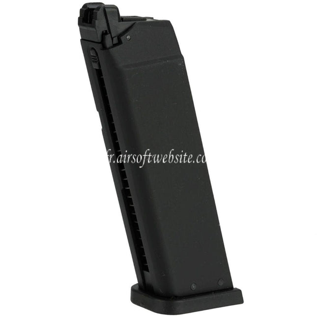 KJ WORKS 24 Billes Gaz Chargeure Convient pour KP-13 KP-17 KP-18 G17 G18C G34 G35 Série GBB Pistolet Airsoft Noir