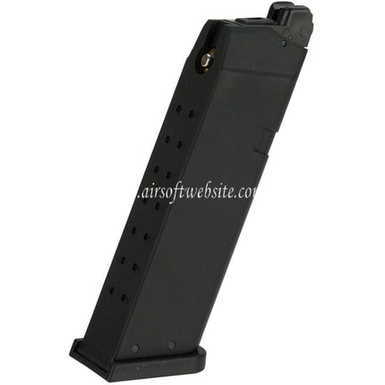 KJ WORKS 24 Billes Gaz Chargeure Convient pour KP-13 KP-17 KP-18 G17 G18C G34 G35 Série GBB Pistolet Airsoft Noir