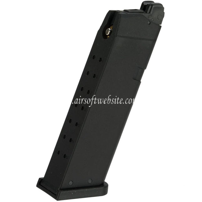 KJ WORKS 24 Billes Gaz Chargeure Convient pour KP-13 KP-17 KP-18 G17 G18C G34 G35 Série GBB Pistolet Airsoft Noir
