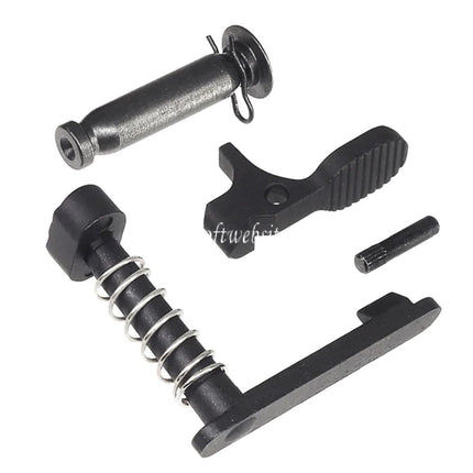 E&C COLT M4A1 Métal Bas Boîtier (CNC Logo) Convient pour E&C E-Bolt Système AR M4 M16 Série AEG Fusil Airsoft Noir