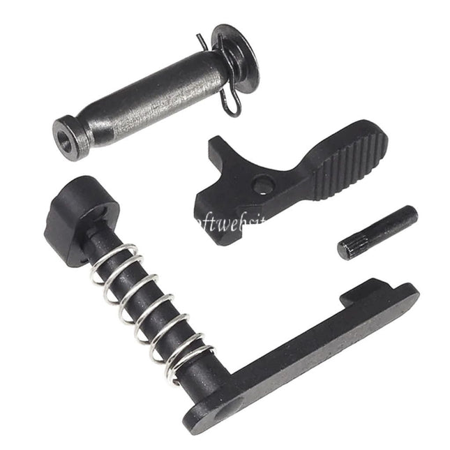 E&C COLT M4A1 Métal Bas Boîtier (CNC Logo) Convient pour E&C E-Bolt Système AR M4 M16 Série AEG Fusil Airsoft Noir