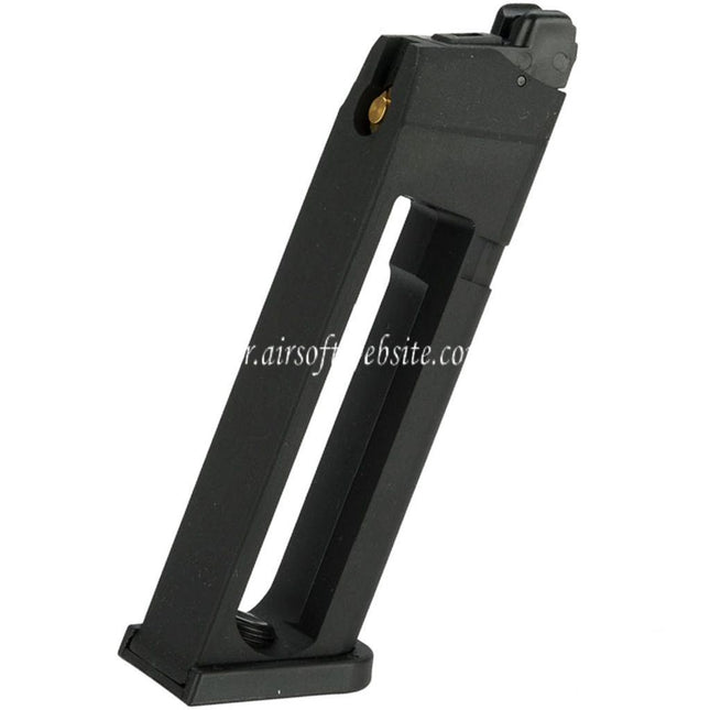 KJ WORKS 24 Billes Co2 Chargeure Convient pour KP-13 KP-17 KP-18 G17 G18C G34 G35 Série GBB Pistolet Airsoft Noir