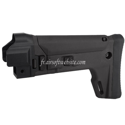 5KU ACR Style 7-emplacements Pliante Rétractable Crosse Convient pour VFC UMAREX HK MP5 Série AEG Fusil
