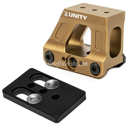 PTS Unity Tactical FAST MRDS Support pour viseur point rouge avec plaque d'adaptation multi-optique