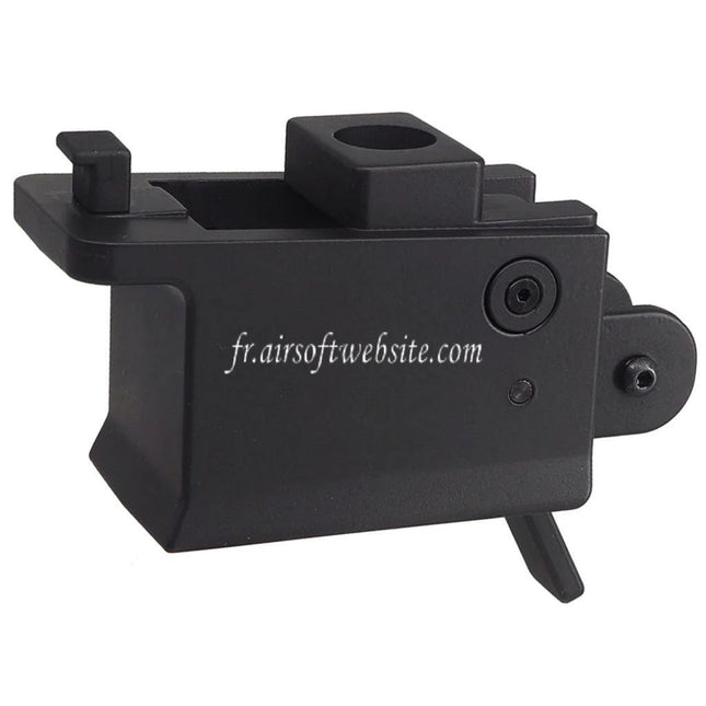 APS K9 Chargeur Adaptateur 9mm PCC Conversion Kit Convient pour ASK AK Serie AEG Fusils Airsoft