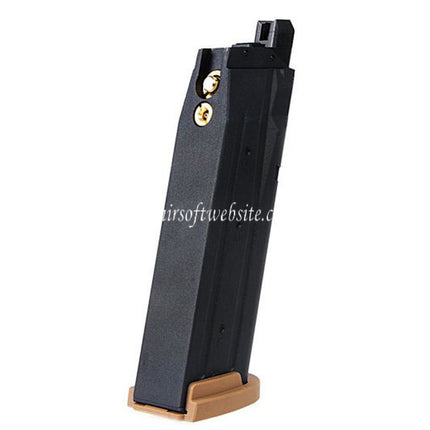 VFC 25 Kugeln Gas Magazin Passend für SIG SAUER P320 M17 M18 Serie GBB Airsoft Pistole Schwarz