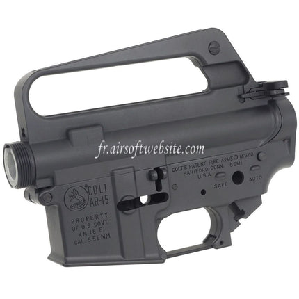 CYMA CGS COLT XM16E1 Métal Haut Bas Boîtier Convient pour CYMA CGS AR M4 Tokyo Marui M4 Série MWS GBB Fusil Airsoft Gris