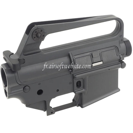 CYMA CGS COLT GAU-5AA Métal Haut Bas Boîtier Convient pour CYMA CGS AR M4 Tokyo Marui M4 Série MWS GBB Fusil Airsoft Gris