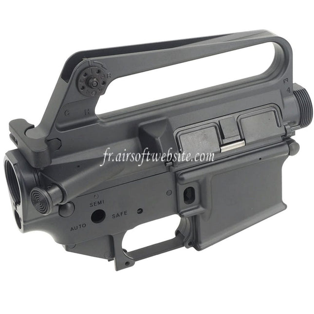 CYMA CGS COLT M16A2 M715 Métal Haut Bas Boîtier Convient pour CYMA CGS AR M4 Tokyo Marui M4 Série MWS GBB Fusil Airsoft Gris