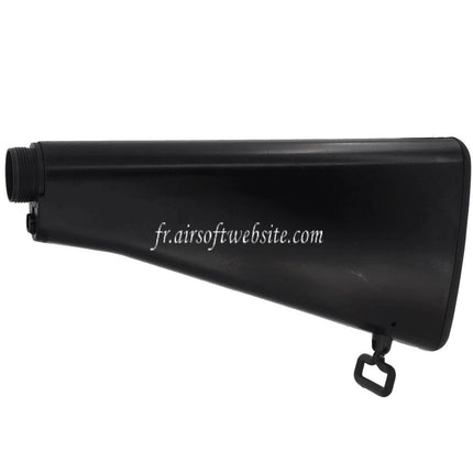 CYMA CGS M16A1 Style Crosse fixe Convient pour CYMA CGS Tokyo Marui M4 Série MWS GBB Fusil Noir