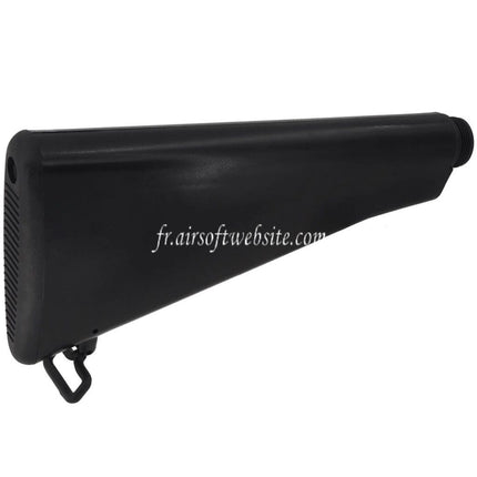 CYMA CGS M16A1 Style Crosse fixe Convient pour CYMA CGS Tokyo Marui M4 Série MWS GBB Fusil Noir