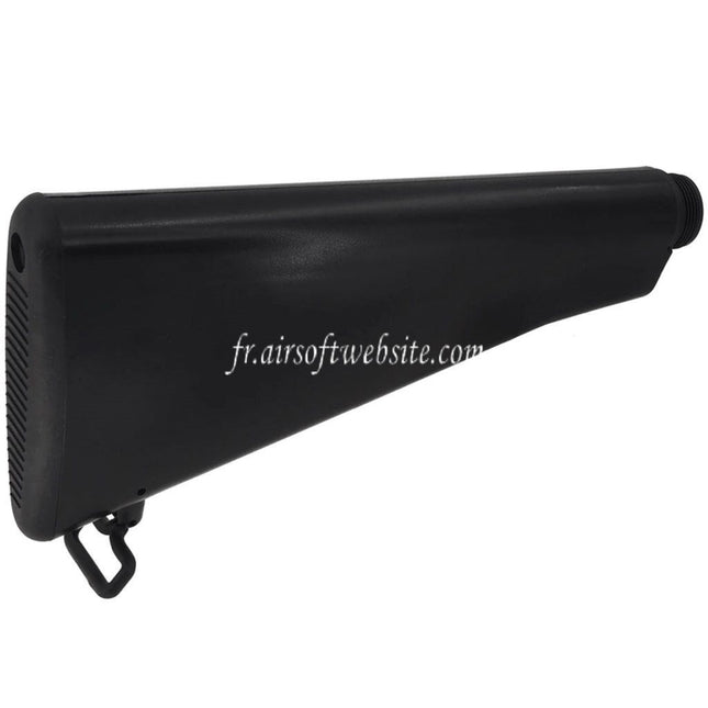 CYMA CGS M16A1 Style Crosse fixe Convient pour CYMA CGS Tokyo Marui M4 Série MWS GBB Fusil Noir