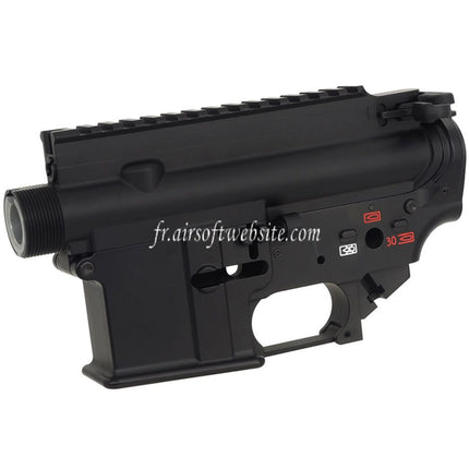 CYMA CGS Métal Haut Bas Boîtier Convient pour CYMA CGS HK416C Tokyo Marui M4 Série MWS GBB Fusil Airsoft Noir
