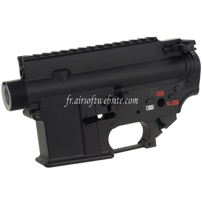 CYMA CGS Métal Haut Bas Boîtier Convient pour CYMA CGS HK416C Tokyo Marui M4 Série MWS GBB Fusil Airsoft Noir