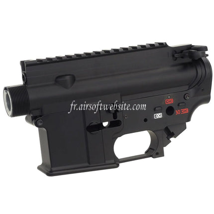 CYMA CGS 416D Style Métal Haut Bas Boîtier Convient pour CYMA CGS HK416D Tokyo Marui M4 Série MWS GBB Fusil Airsoft Noir