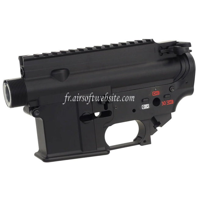 CYMA CGS 416D Style Métal Haut Bas Boîtier Convient pour CYMA CGS HK416D Tokyo Marui M4 Série MWS GBB Fusil Airsoft Noir