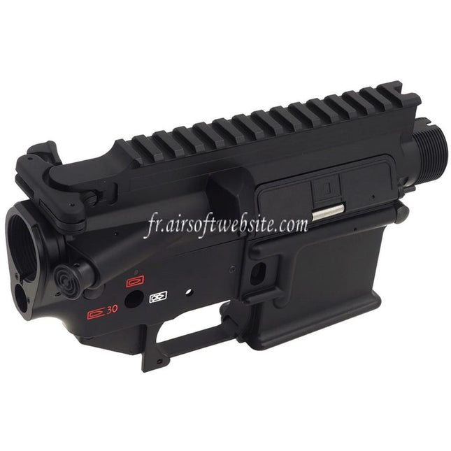 CYMA CGS 416D Style Métal Haut Bas Boîtier Convient pour CYMA CGS HK416D Tokyo Marui M4 Série MWS GBB Fusil Airsoft Noir