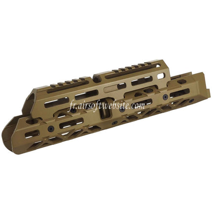 5KU KPYK CRC 1U020B Style 290mm Longueur moyenne M-LOK Haut Bas Garde-Main Rail Système Convient pour GHK LCT AKM AK105 AKS-74U Série AEG Fusils Airsoft