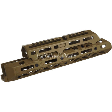 5KU KPYK CRC 1U020B Style 290mm Longueur moyenne M-LOK Haut Bas Garde-Main Rail Système Convient pour GHK LCT AKM AK105 AKS-74U Série AEG Fusils Airsoft