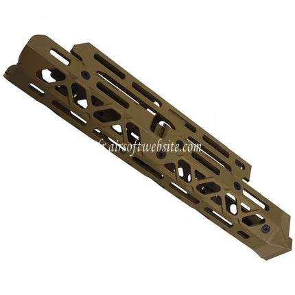 5KU KPYK CRC 1U020B Style 290mm Longueur moyenne M-LOK Haut Bas Garde-Main Rail Système Convient pour GHK LCT AKM AK105 AKS-74U Série AEG Fusils Airsoft