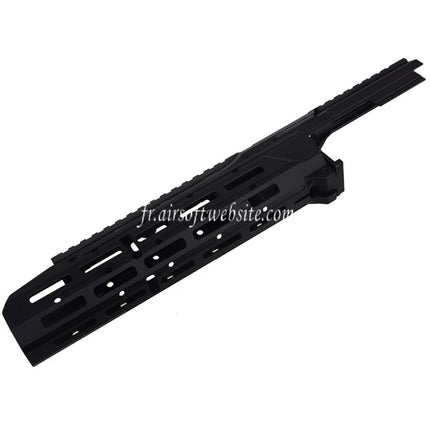 5KU Chassis SAG Style MK3 Monolithic M-Lok Garde-Main Rail Système Railed Couvre Poussière Set Convient pour Tokyo Marui AKM GBB Série Fusils Airsoft Noir