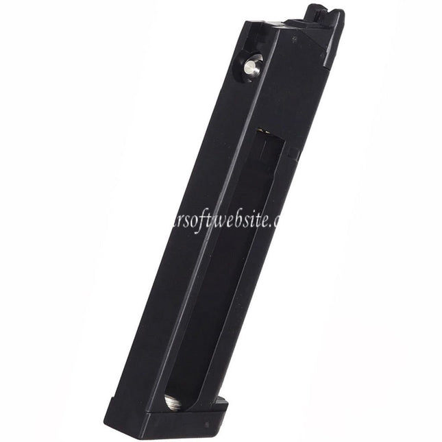 ARMY ARMAMENT 26 Billes Co2 Chargeur Convient pour ARMY R27 R28 R29 DOUBLE BELL E&C Tokyo Marui M1911 Série GBB Pistolets Airsoft Noir