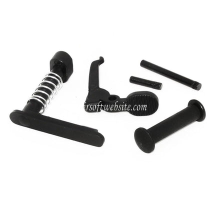 E&C M16VN 604 Style Métal Haut Bas Boîtier Convient pour E&C Tokyo Marui M4 M16 Série AEG Fusil Airsoft Gris