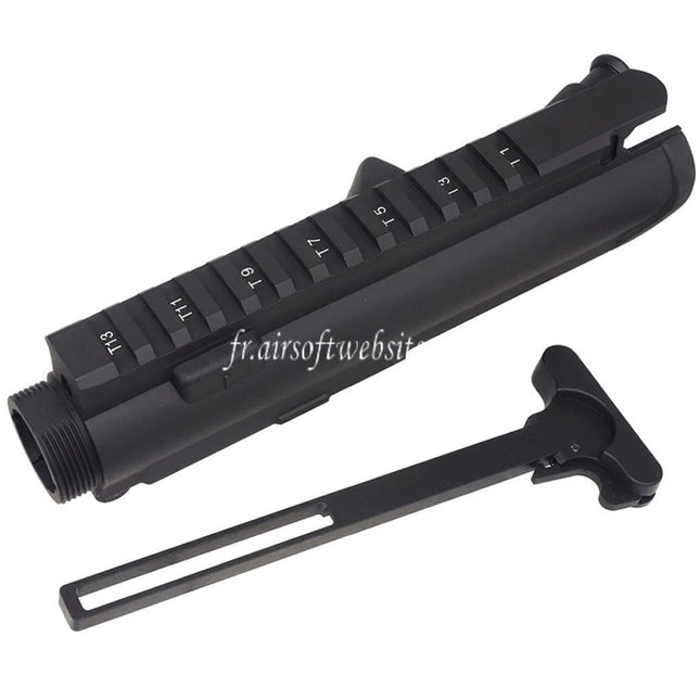 E&C M4A1 Métal Haut Boîtier Convient pour E&C E-Bolt Système AR M4 M16 Série AEG Fusil Airsoft Noir